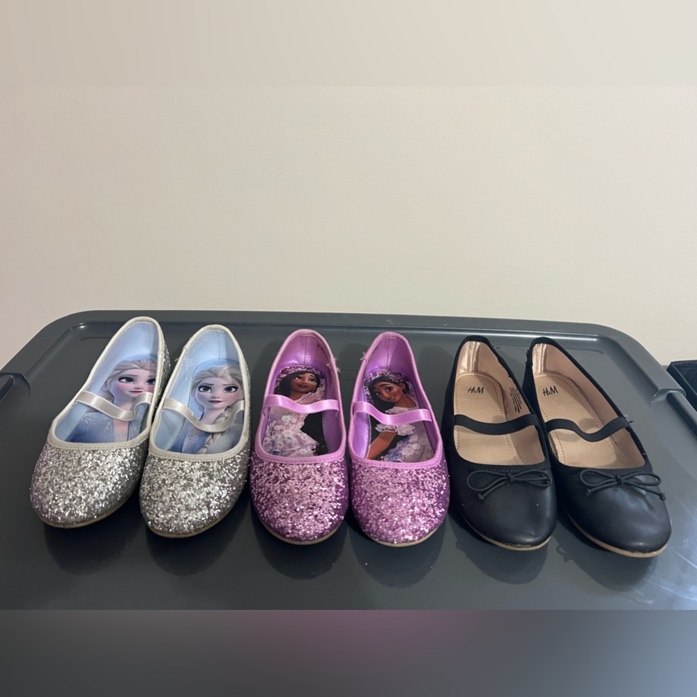 Girls Fancy Dress Up Shoes Bundle